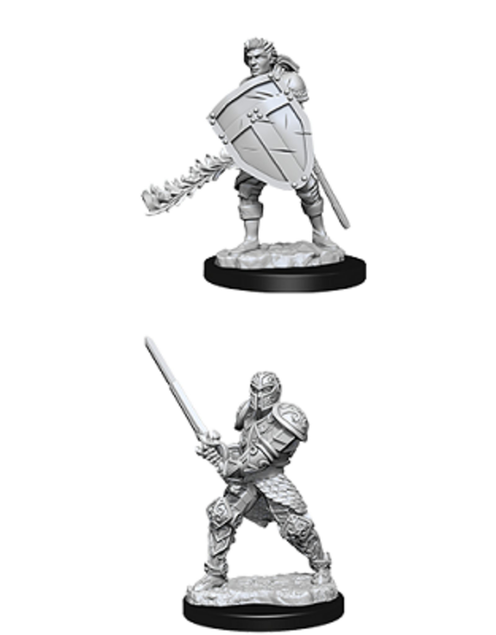 Wiz-Kids D&D Minis: W8 Male Human Fighter