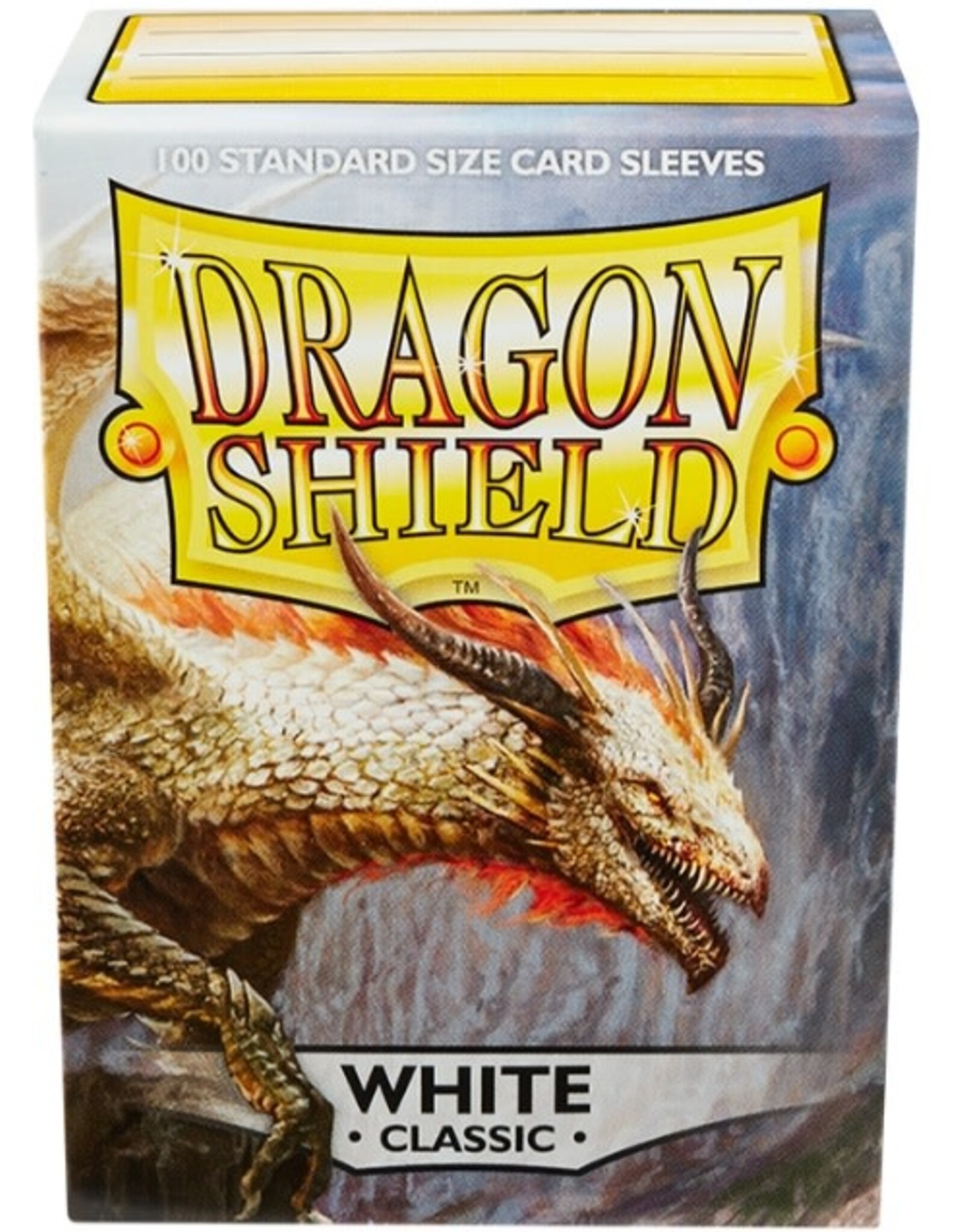 Arcane Tinmen Card Sleeves: Dragon Shields: (100) White