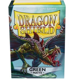 Arcane Tinmen Card Sleeves: Dragon Shields: 100ct Green