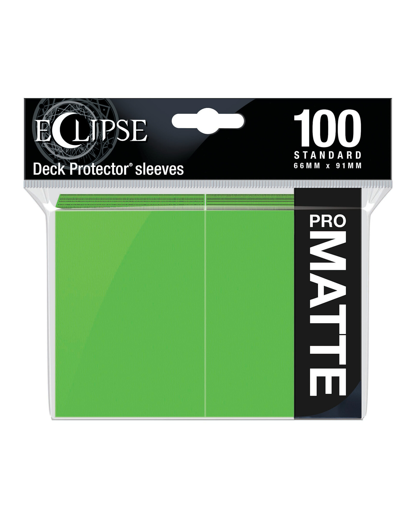 Ultra PRO Card Sleeves: Pro-Matte Eclipse 100ct  Lime Green