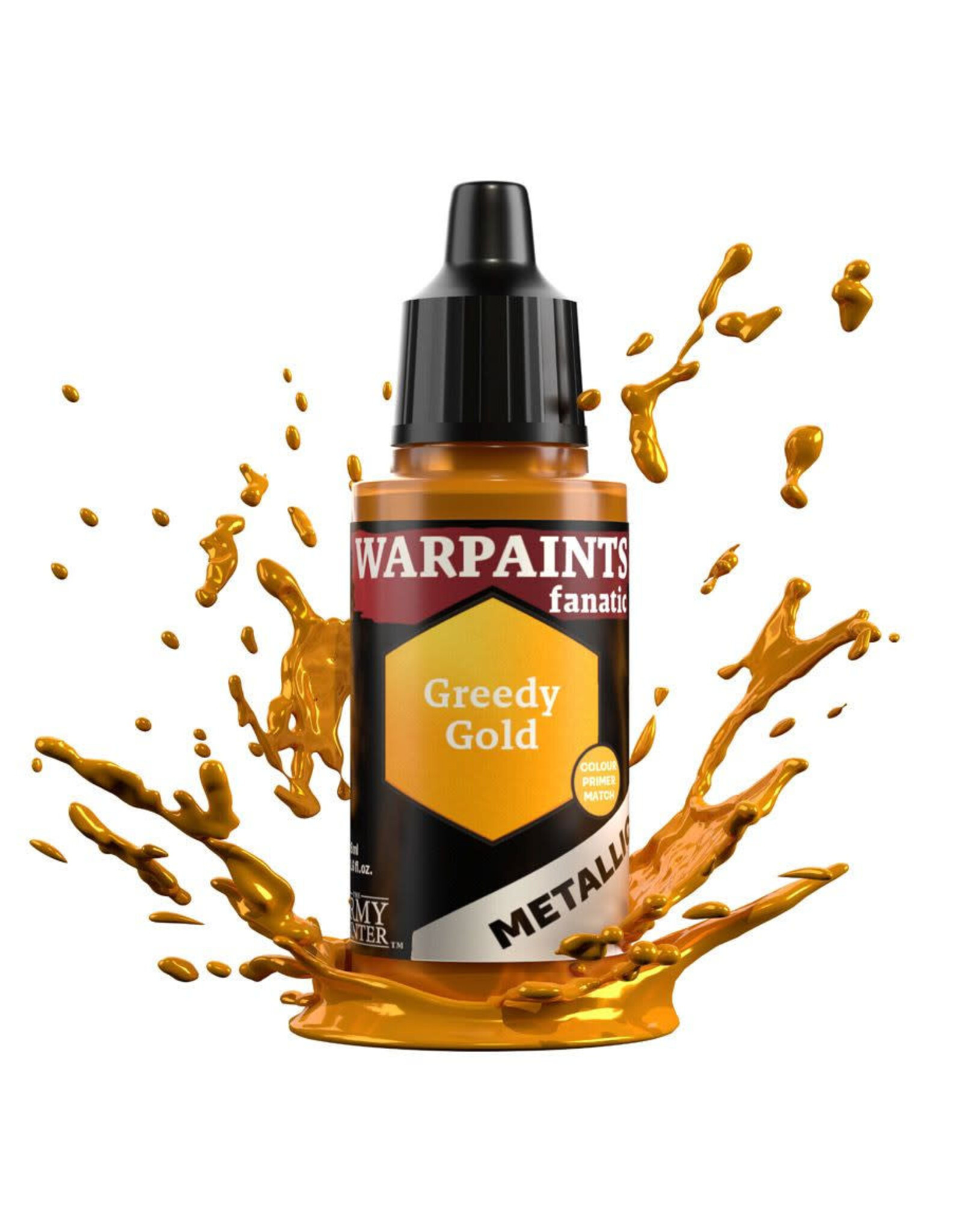 Army Painter Warpaints: Fanatic Metallic: Greedy Gold