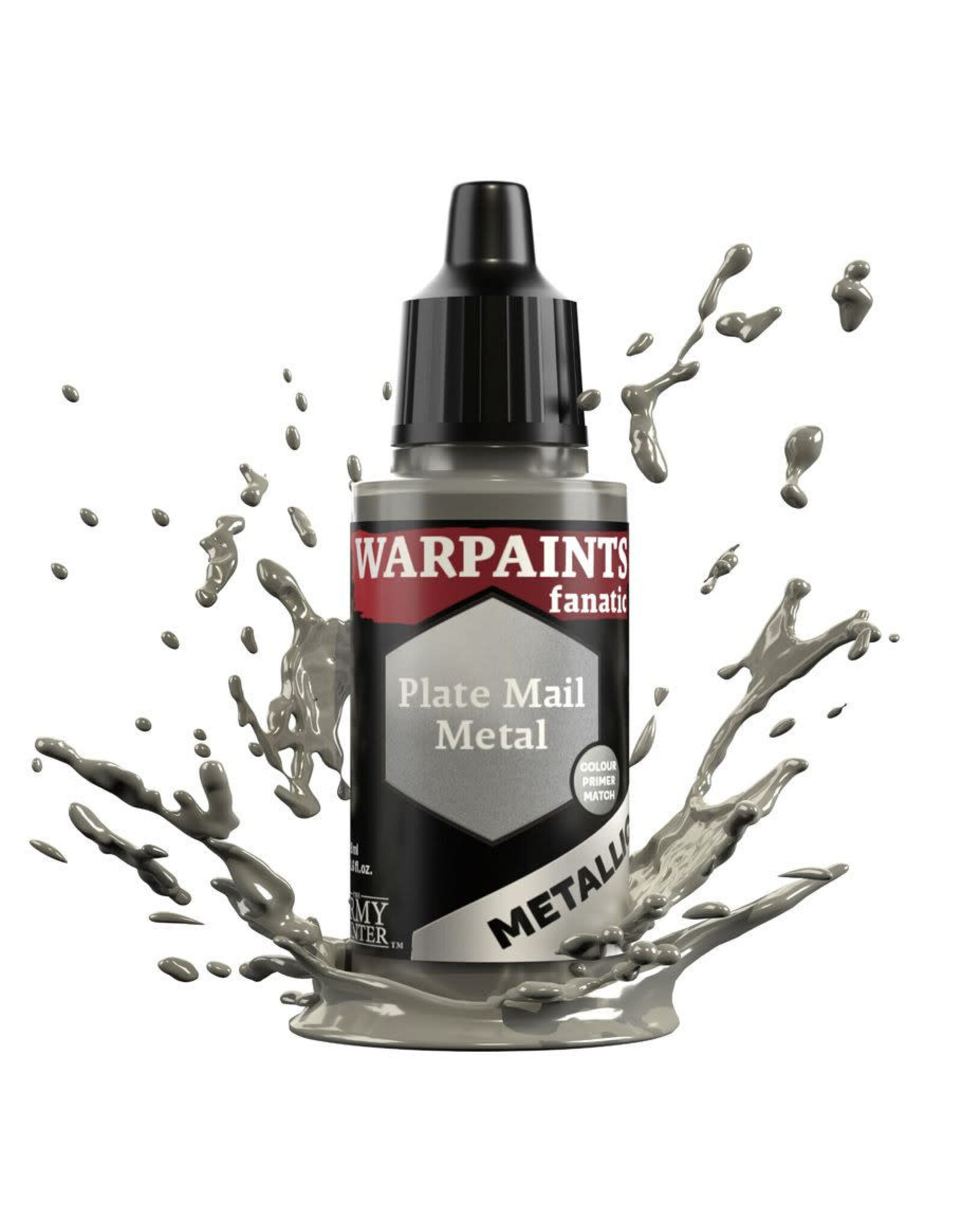 Army Painter Warpaints: Fanatic Metallic: Plate Mail Metal