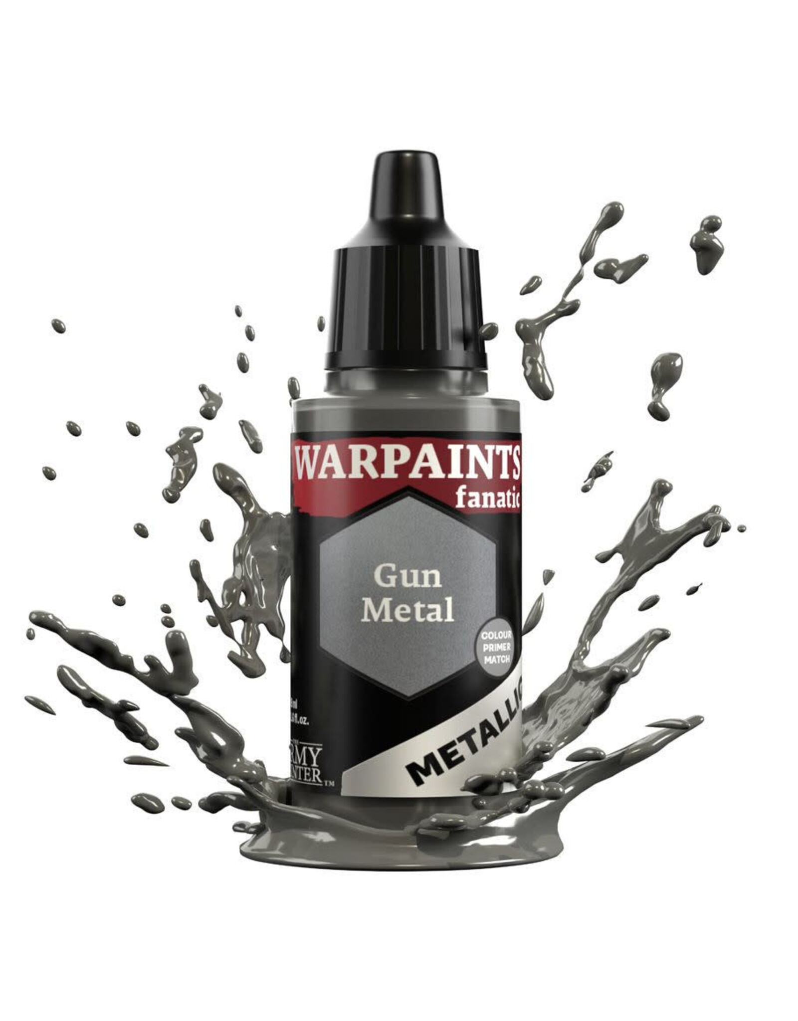 Army Painter Warpaints: Fanatic Metallic: Gun Metal