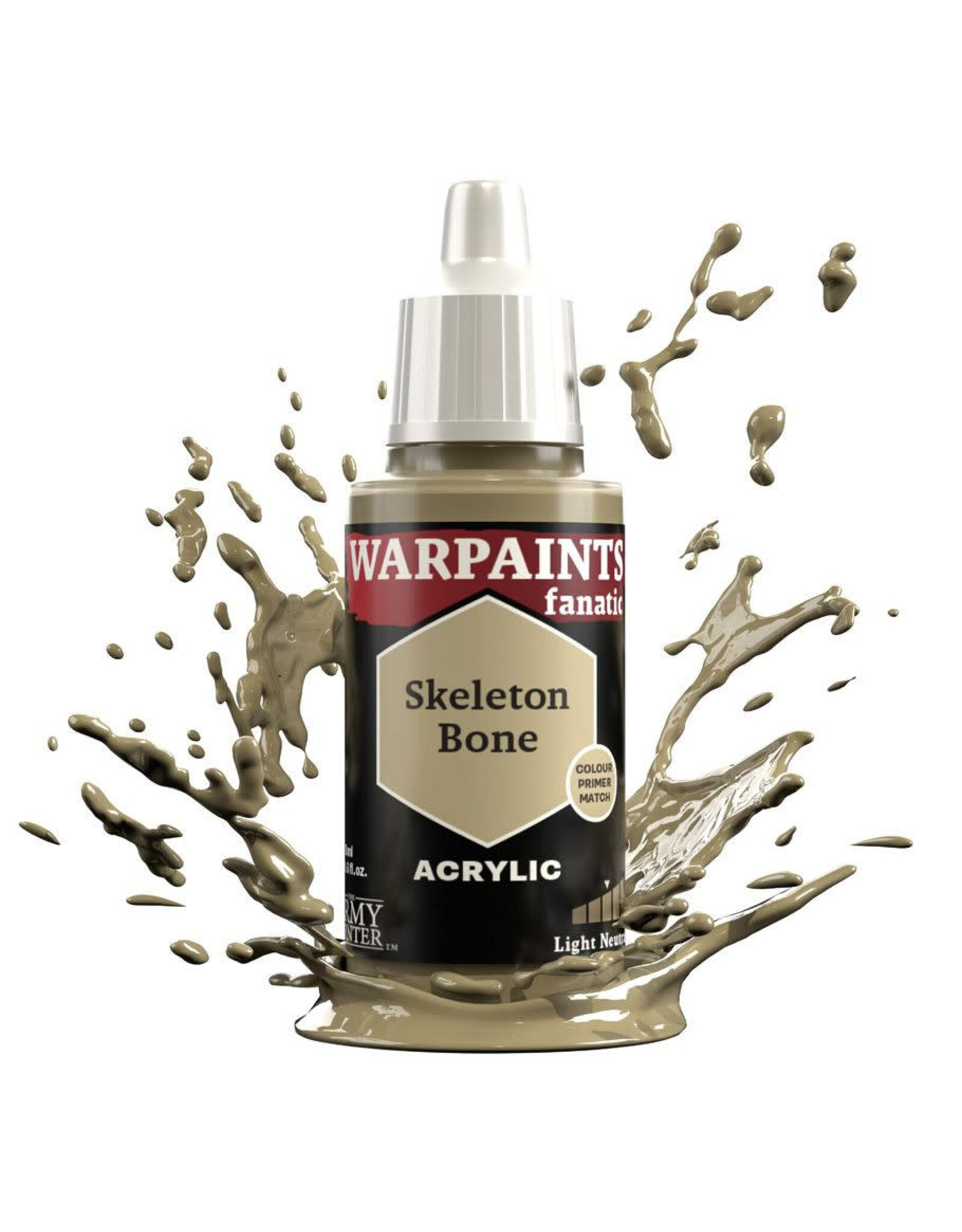 Army Painter Warpaints: Fanatic: Skeleton Bone 18ml