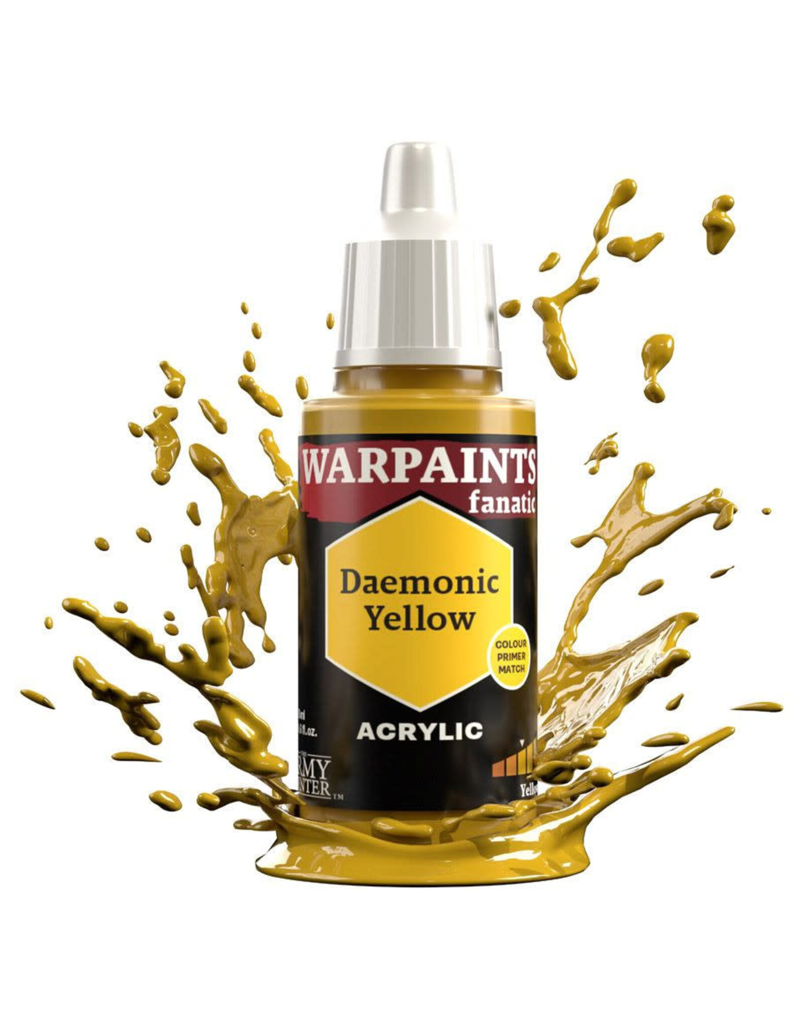 Army Painter Warpaints: Fanatic: Daemonic Yellow 18ml