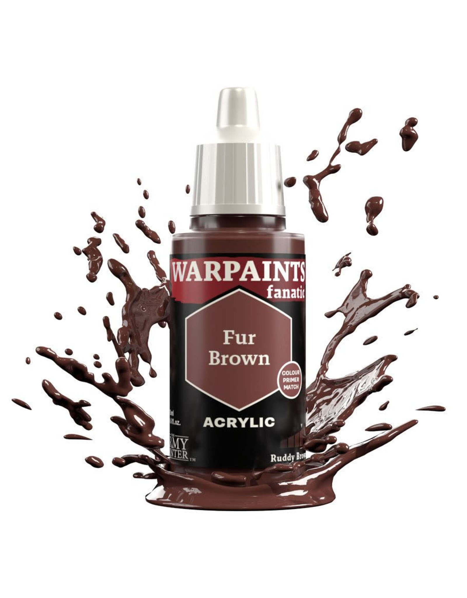 Army Painter Warpaints: Fanatic: Fur Brown 18ml
