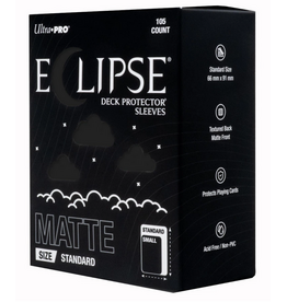 Ultra PRO Card Sleeves: Pro-Matte Eclipse 105ct  Black