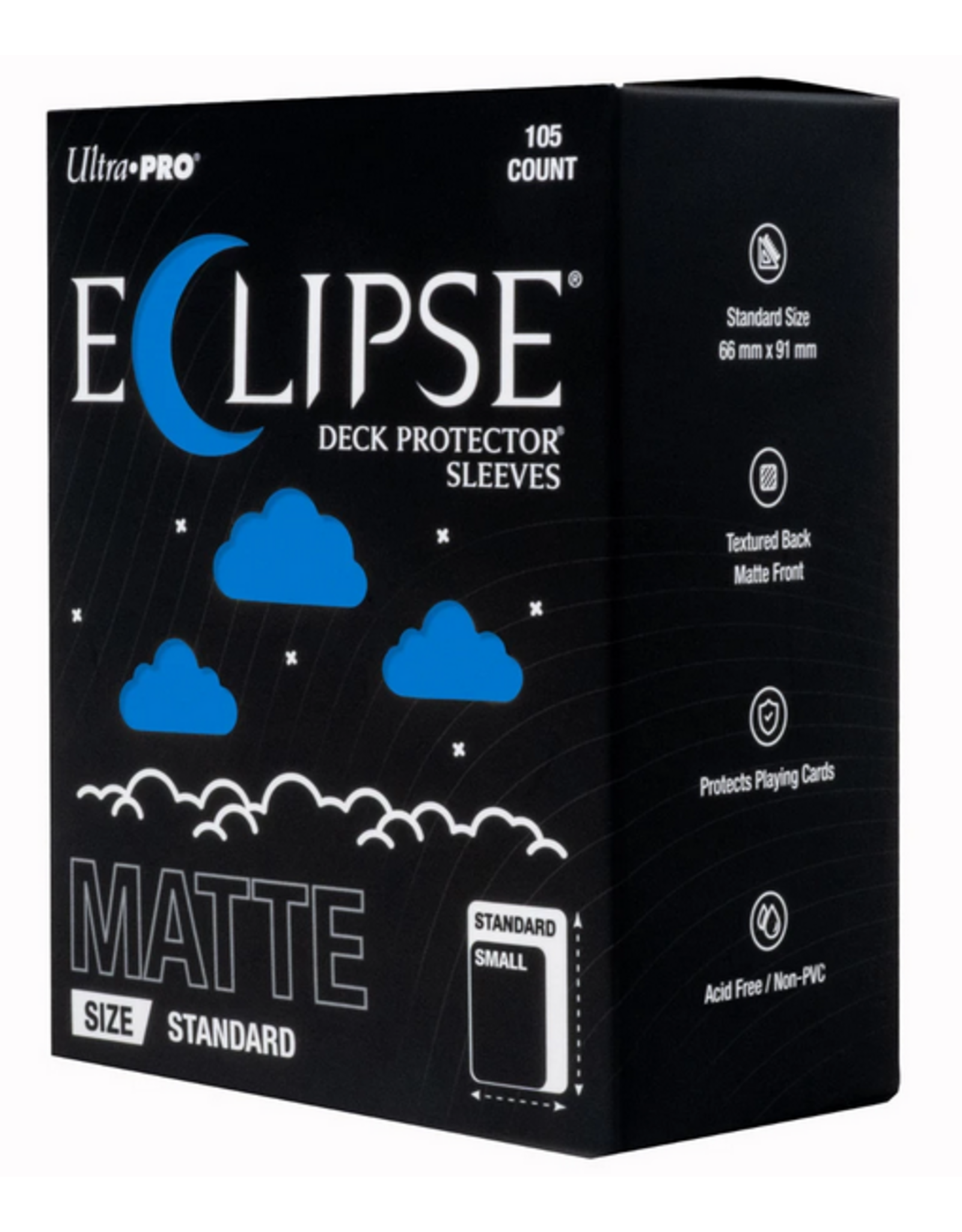 Ultra PRO Card Sleeves: Eclipse: Matte Pacific Blue (105)