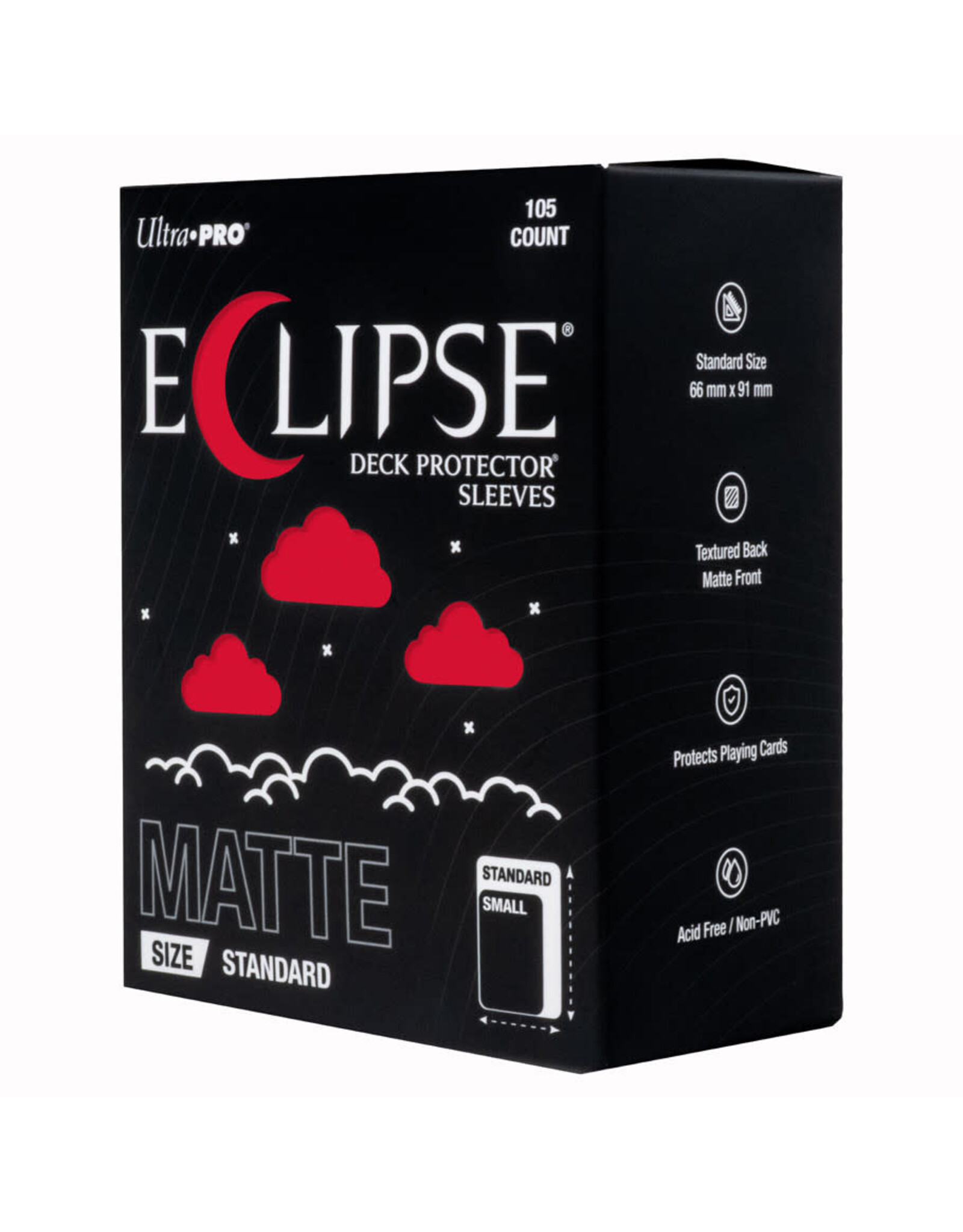 Ultra PRO Card Sleeves: Eclipse: Matte Apple Red (105)