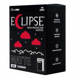 Ultra PRO Card Sleeves: Eclipse: Matte Apple Red (105)