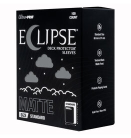 Ultra PRO Card Sleeves: Eclipse: Matte Smoke Grey (105)