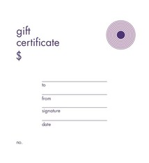 Gift Certificate - $100