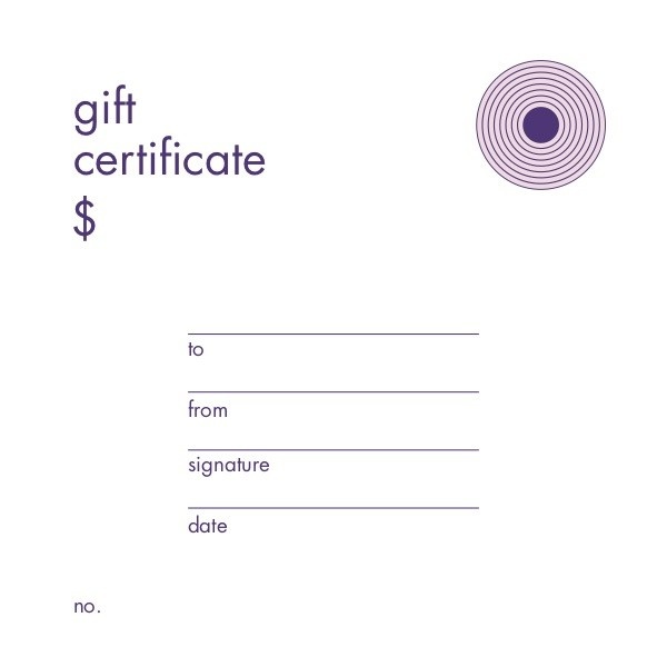 Gift Certificate - $100