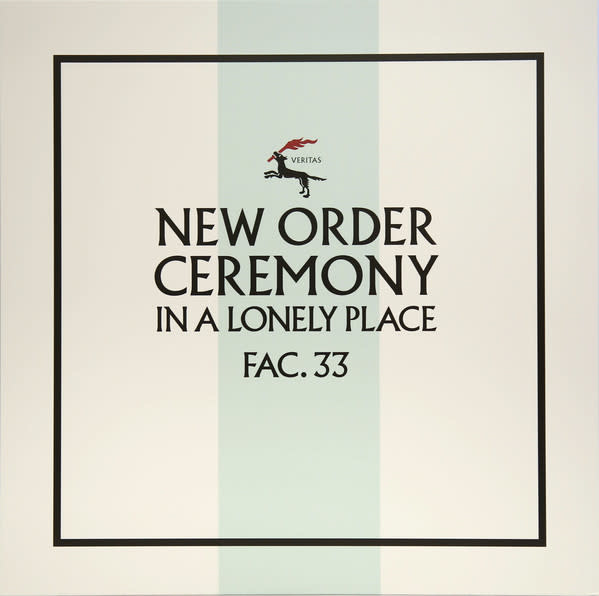 Rock/Pop New Order - Ceremony b/w In A Lonely Place (Version 2)
