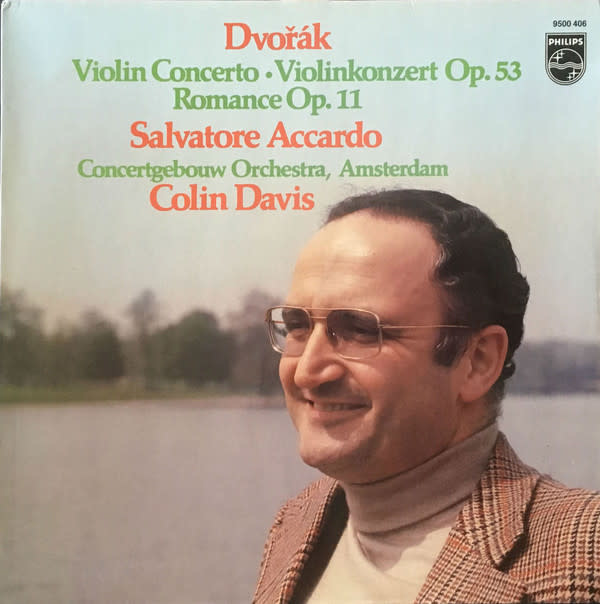 Classical Dvořák - Violin Concerto Op. 53, Romance Op.. 11 - Accardo / Davis (VG+)