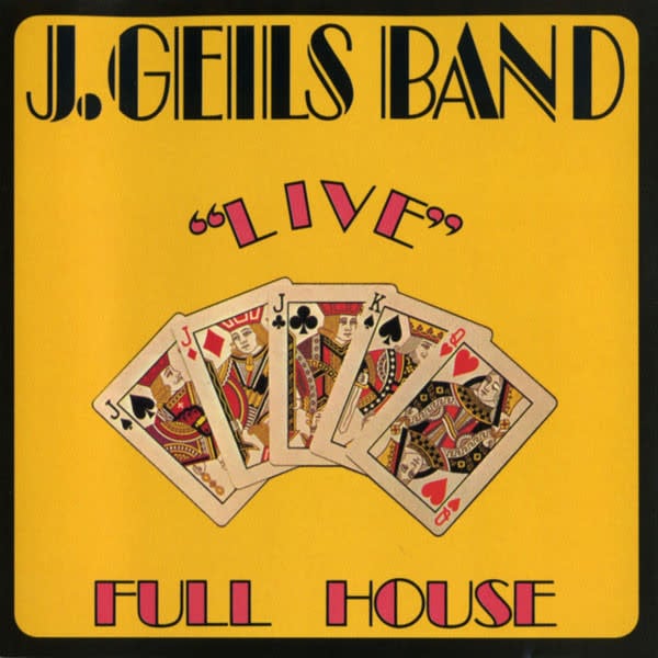 Rock/Pop J. Geils Band - "Live" Full House (VG+)