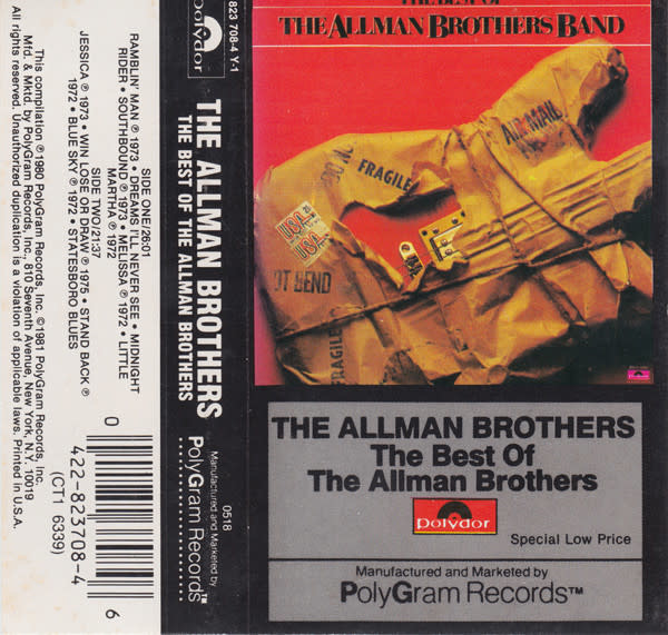 Rock/Pop The Allman Brothers Band - The Best Of
