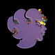 Pin - Alice Coltrane (Galaxy In Satchidananda - Purple Head)