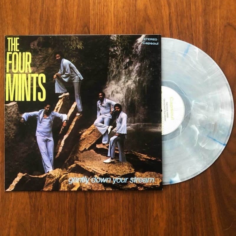 R&B/Soul/Funk The Four Mints - Gently Down Your Stream (Blue Vinyl)