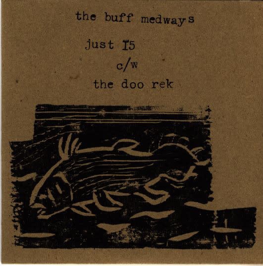 Rock/Pop The Buff Medways (Billy Childish) ‎- Just 15 b/w The Doo Rek (VG+)