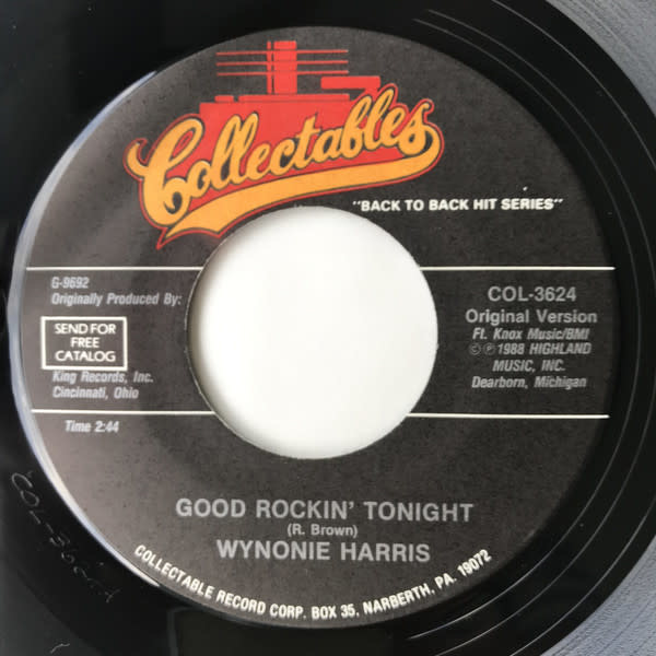 Blues Wynonie Harris ‎- Good Rockin' Tonight b/w Shake That Thing (VG)