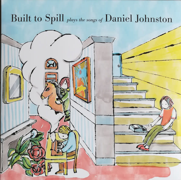 Rock/Pop Built To Spill - Plays The Songs Of Daniel Johnston (Yellow Vinyl) (NM, crease on cover)