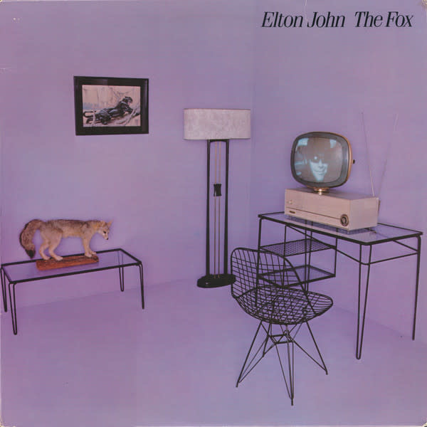 Rock/Pop Elton John - The Fox (VG+; stain on cover; mild creases, shelfwear)