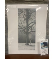 Art / Photography BBLiesen Print - Tree and Person, Winter (8x10)