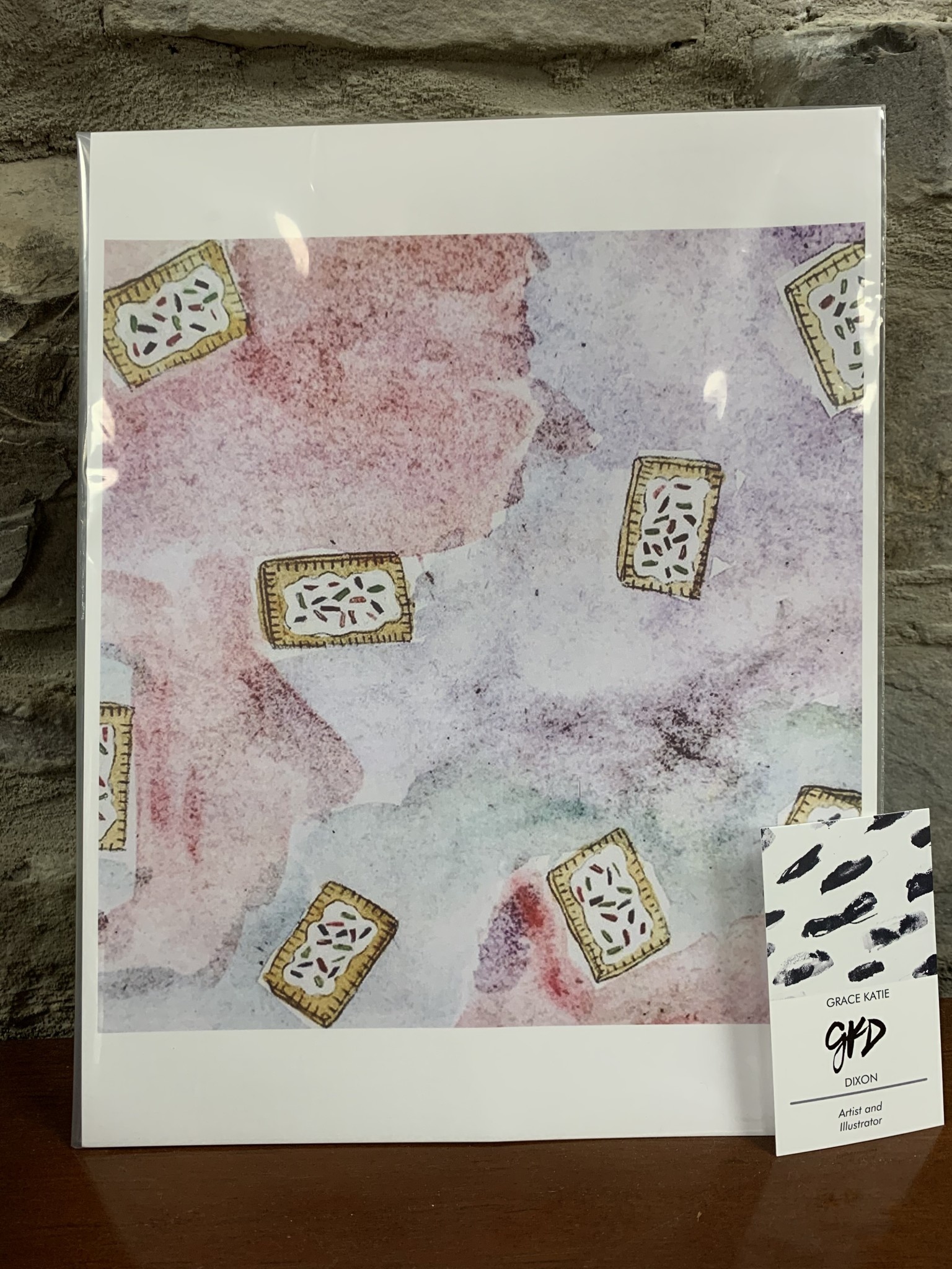 Grace Katie Dixon Print - Pop Tarts