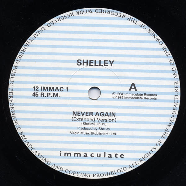 Rock/Pop Pete Shelley - Never Again (UK ) (SEALED)