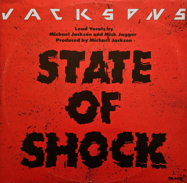 Rock/Pop Jacksons - State Of Shock (UK 12") (NM)