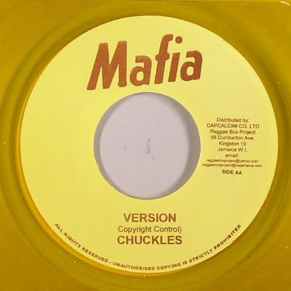 Reggae/Dub Keith Hudson / Chuckles - Darkest Night On A Wet Looking Road ('08 Jamaica Yellow Vinyl) (VG+)