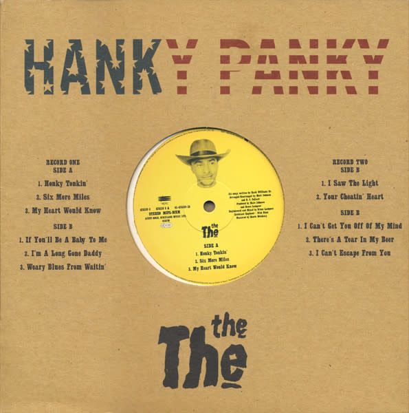 Rock/Pop The The - Hanky Panky (1994 Double 10") (VG+; sticker residue on cover)