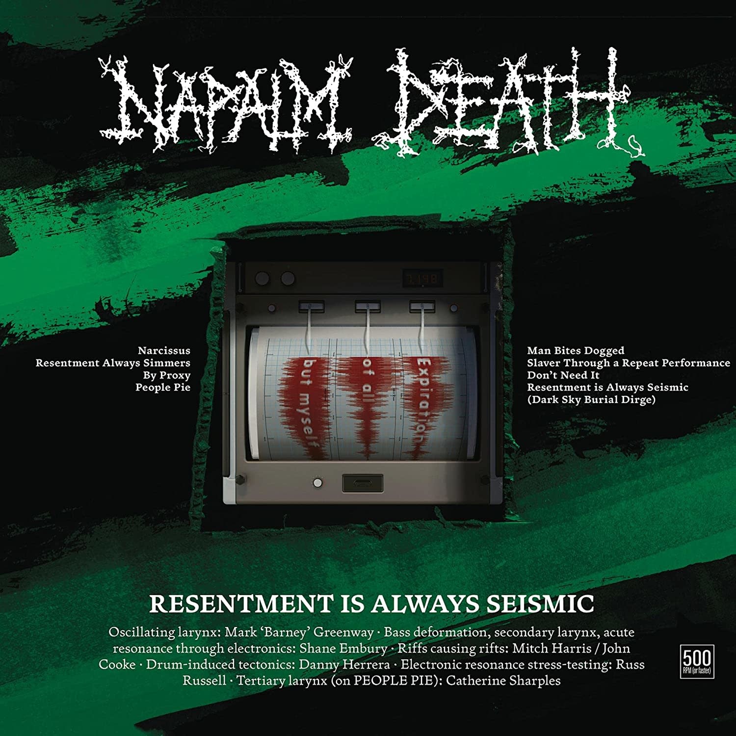 Metal Napalm Death - Resentment Is Always Seismic - A Final Throw Of Throes