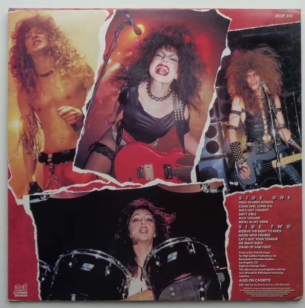 Rock/Pop Madam X - We Reserve The Right ('84 UK) (VG+; tiny hole in bottom seam, creases)