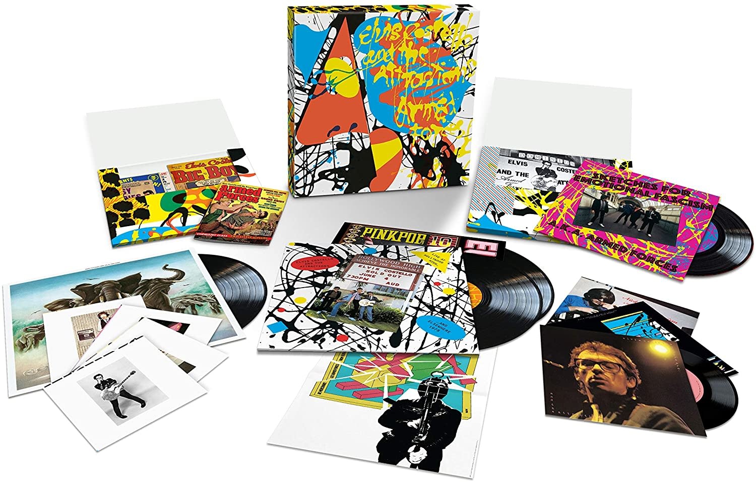 Rock/Pop Elvis Costello And The Attractions - Armed Forces (Complete 3xLP, 3x10", 3x7") (20% OFF! $239.99 -> $191.99)
