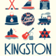 Art / Photography Kingston, ON - Silkscreen Poster by B. Nelson