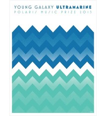 Art / Photography Young Galaxy Polaris - Silkscreen Poster by B. Nelson