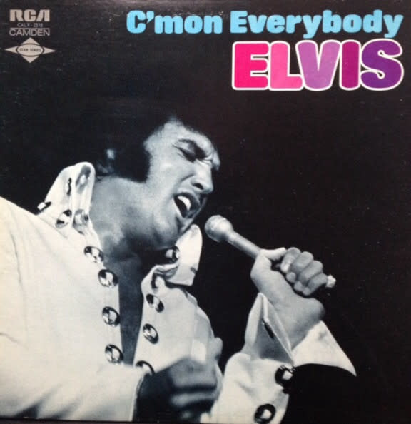 Rock/Pop Elvis Presley - C'mon Everybody (VG, mild warp does not affect play, otherwise VG+)