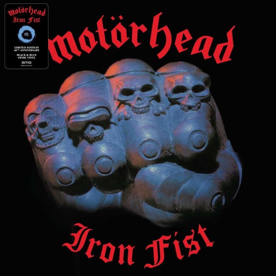Metal Motörhead - Iron Fist (40th Ann. Black & Blue Swirl)