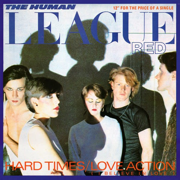 Rock/Pop The Human League - Hard Times / Love Action (I Believe In Love) (VG+/creases, shelf-spine-wear)