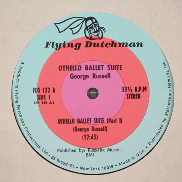 Jazz George Russell - Othello Ballet Suite / Electronic Organ Sonata No. 2 (VG/hole punch, creases, small stains on back cover)