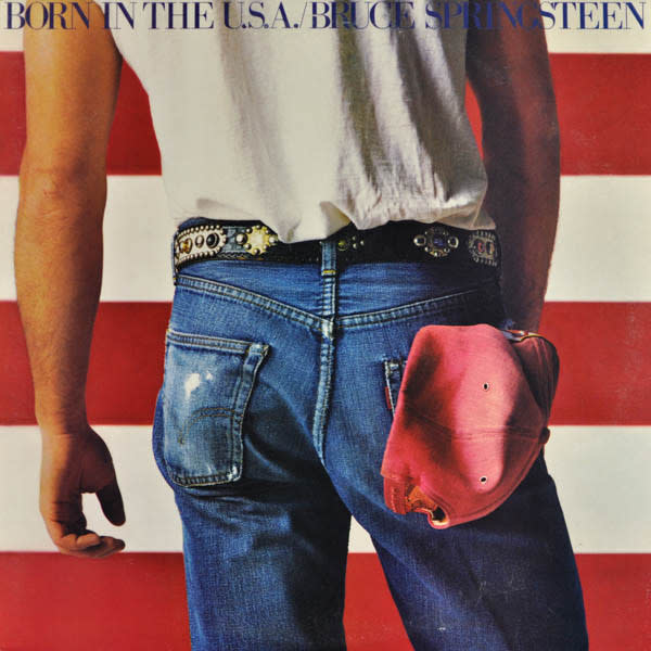 Rock/Pop Bruce Springsteen - Born In The U.S.A. (VG+/creases, ring-wear)