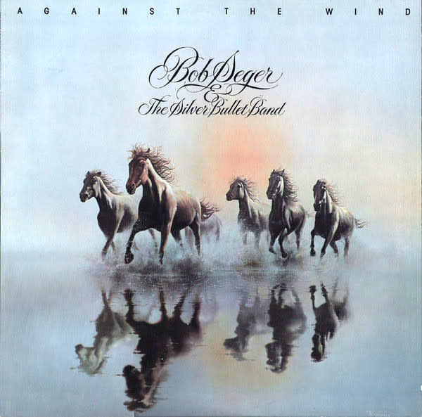 Rock/Pop Bob Seger & The Silver Bullet Band - Against The Wind (VG+/creases/ring-wear)