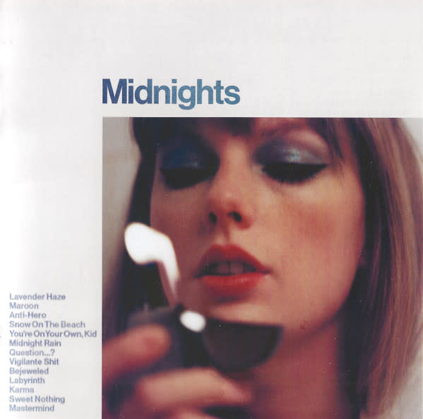 Pop Taylor Swift - Midnights (Moonstone Blue Marbled Vinyl)