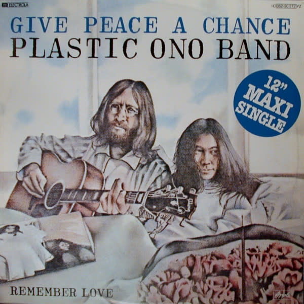 Rock/Pop Plastic Ono Band (John/Yoko) - Give Peace A Chance (12" Germany) (VG++)