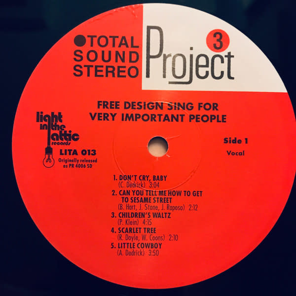 Childrens Free Design - Sing For Very Important People ('04 LITA Reissue) (NM)