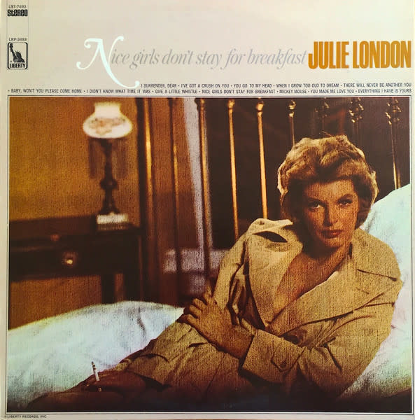 Jazz Julie London – Nice Girls Don't Stay For Breakfast (VG+/ creases, shelf-wear)