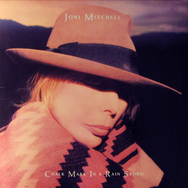 Rock/Pop Joni Mitchell - Chalk Mark In A Rain Storm ('88 CA) (VG+/ small creases, light sleeveburn)