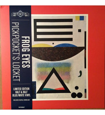 Rock/Pop Frog Eyes - Pickpocket's Locket (Blue/White Vinyl)